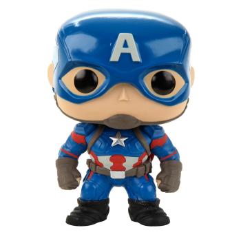 FUNKO POP! - MARVEL - Captain America Civil War Captain America #125